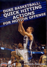 Thumbnail for Duke Basketball: Quick Hitting Actions For Motion Offense by Christopher Collins Instructional Basketball Coaching Video