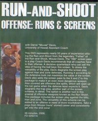 Thumbnail for (Rental)-Run & Shoot Offense: Runs And Screens