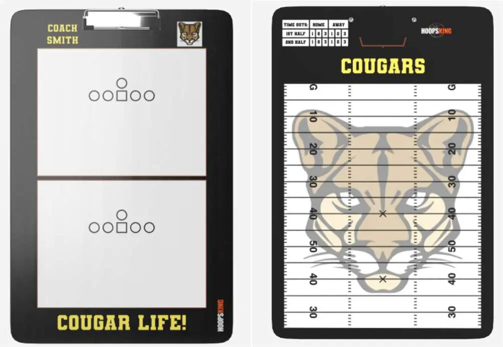 Custom Football Coaching Clipboard Dry Erase Gift