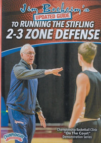 Thumbnail for Boeheim's Updated Guide to Running the 2-3 Zone Defense by Jim Boeheim Instructional Basketball Coaching Video