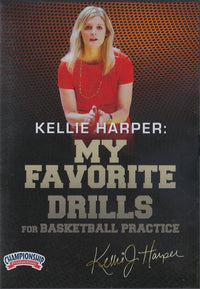 Thumbnail for Kellie Harper's Favorite Basketball Drills by Kellie Harper Instructional Basketball Coaching Video