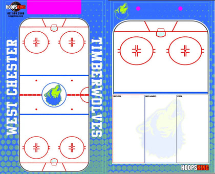 Custom Hockey Dry Erase Boards