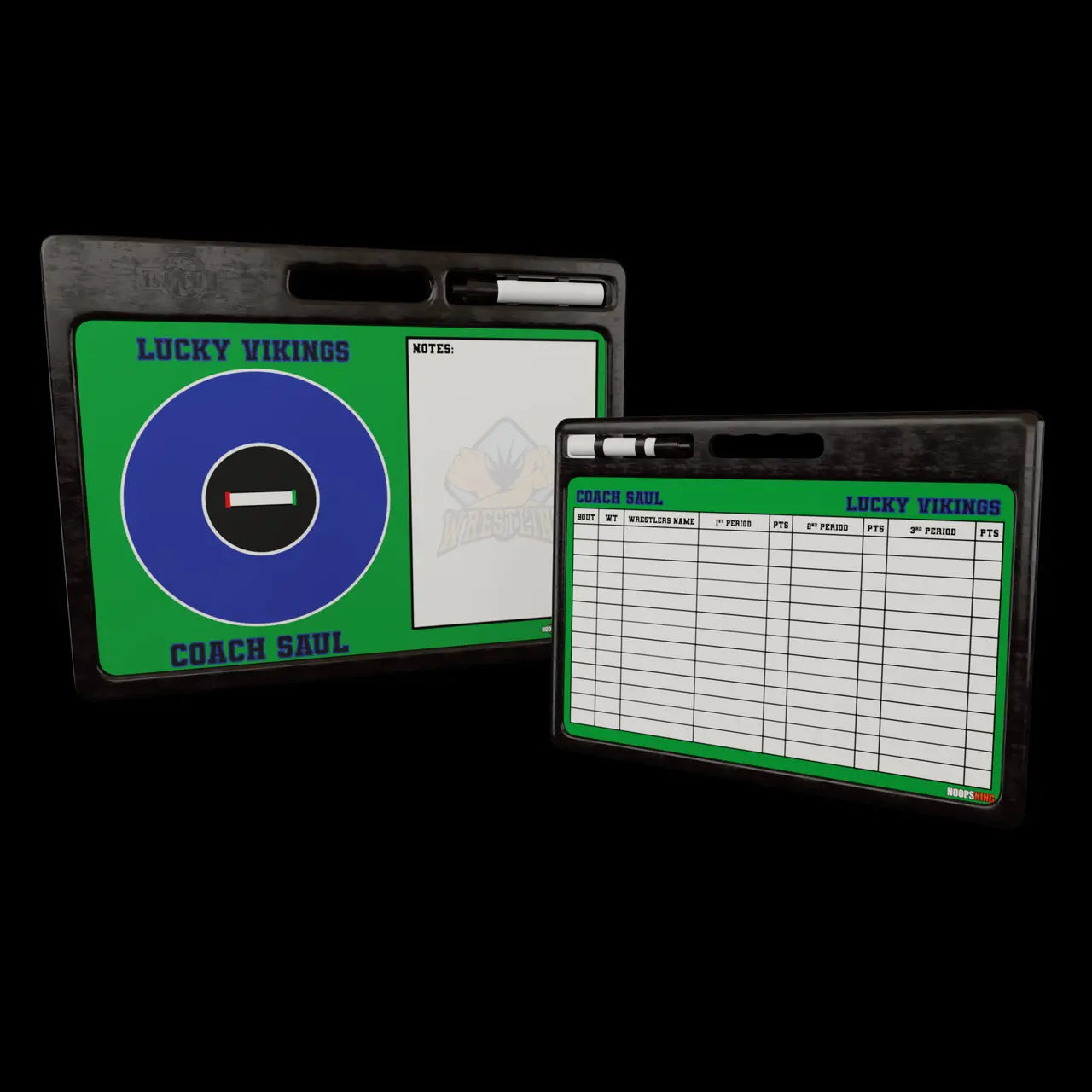 custom wrestling whiteboard dry erase