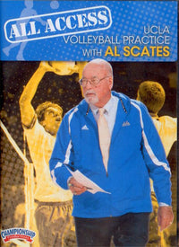Thumbnail for ALL ACCESS UCLA VOLLEYBALL WITH AL SCATES (SCATES) by Al Scates Instructional Volleyball Coaching Video