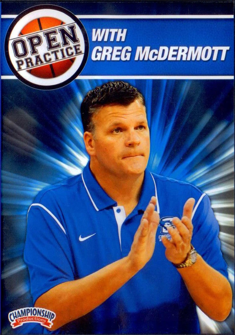 Open Practice With Greg Mcdermott by Greg McDermott Instructional Basketball Coaching Video