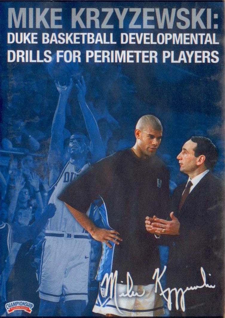 Coach K: Perimeter Players by Mike Krzyzewski Instructional Basketball Coaching Video