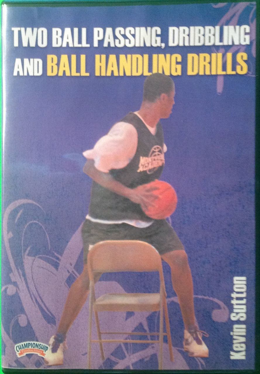Two Ball Passing, Dribbling & Ball Handling Drills by Kevin Sutton Instructional Basketball Coaching Video