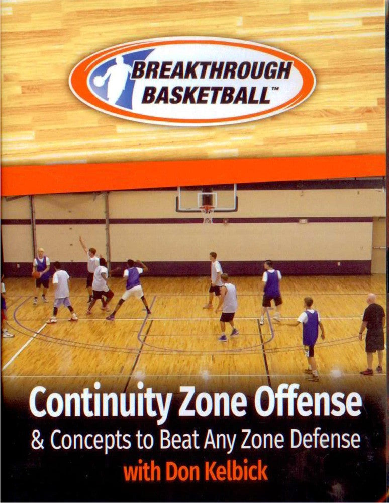 Continuity Zone Offense & Concepts To Beat Any Zone Defense by Don Kelbick Instructional Basketball Coaching Video