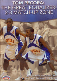 Thumbnail for The Great Equalizer: The 2--3 Match--up Zone by Tom Pecora Instructional Basketball Coaching Video