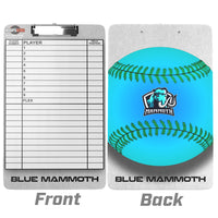 Thumbnail for custom baseball softball coaching clipboard lineup personalized gift