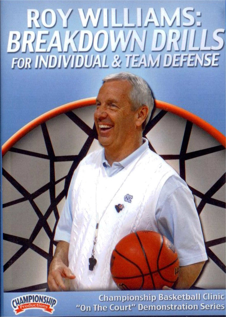 Breakdown Basketball Defense Drills For Individual & Team Defense by Roy Williams Instructional Basketball Coaching Video