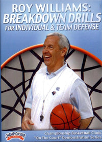 Thumbnail for Breakdown Basketball Defense Drills For Individual & Team Defense by Roy Williams Instructional Basketball Coaching Video