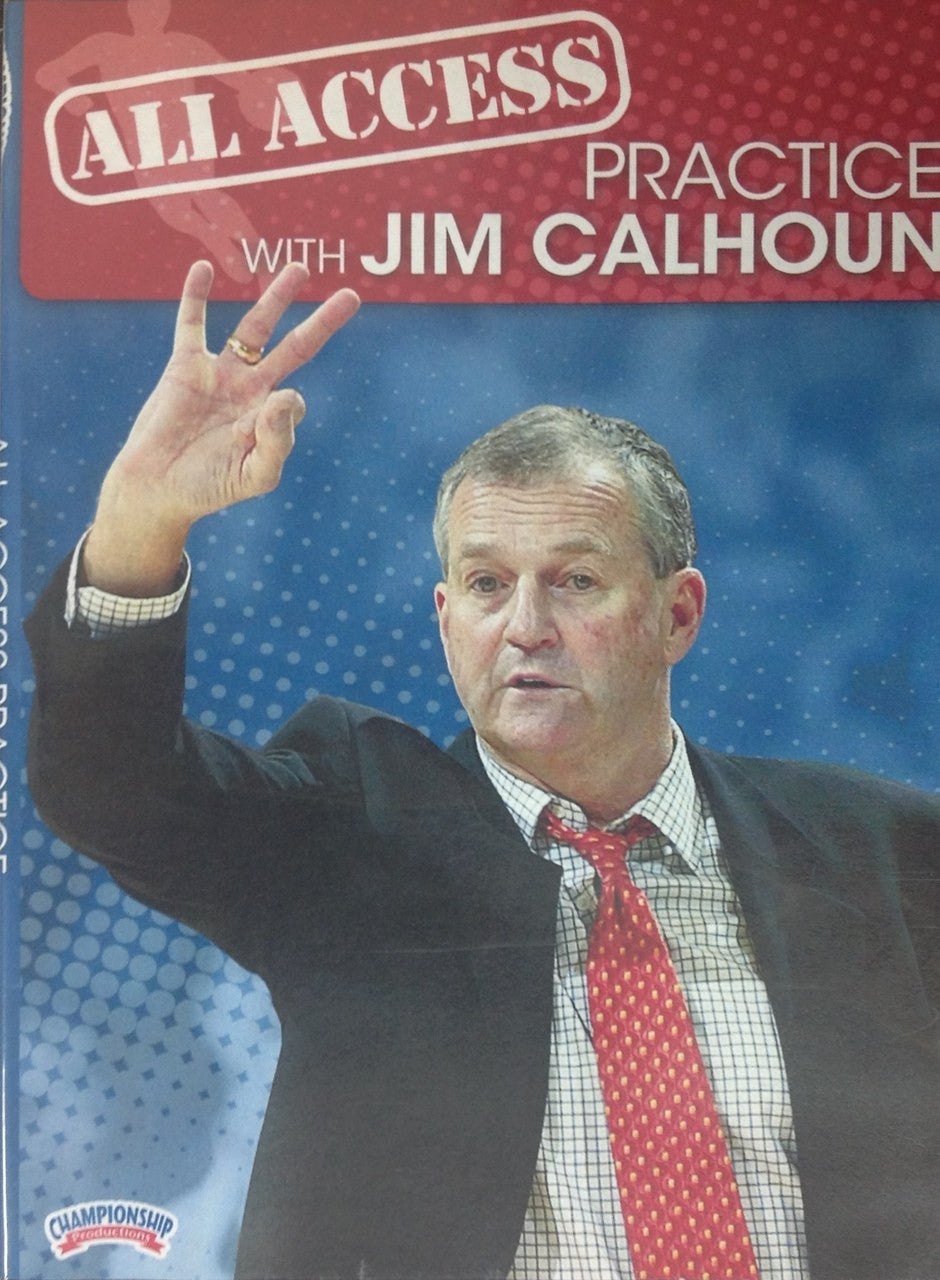 All Access: Jim Calhoun by Jim Calhoun Instructional Basketball Coaching Video