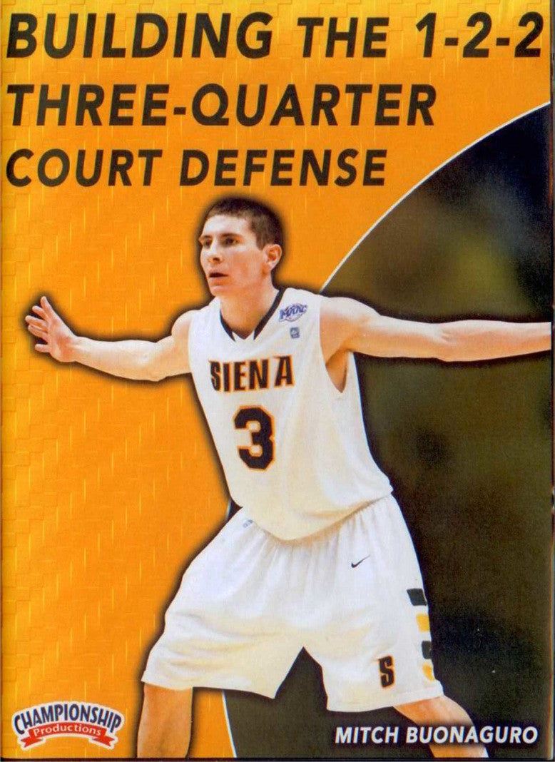 Building The 1-2-2 3/4 Court Defense by Michael Buonaguro Instructional Basketball Coaching Video