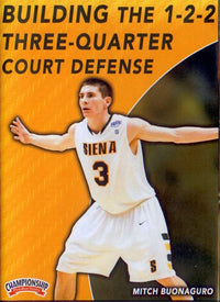 Thumbnail for Building The 1-2-2 3/4 Court Defense by Michael Buonaguro Instructional Basketball Coaching Video