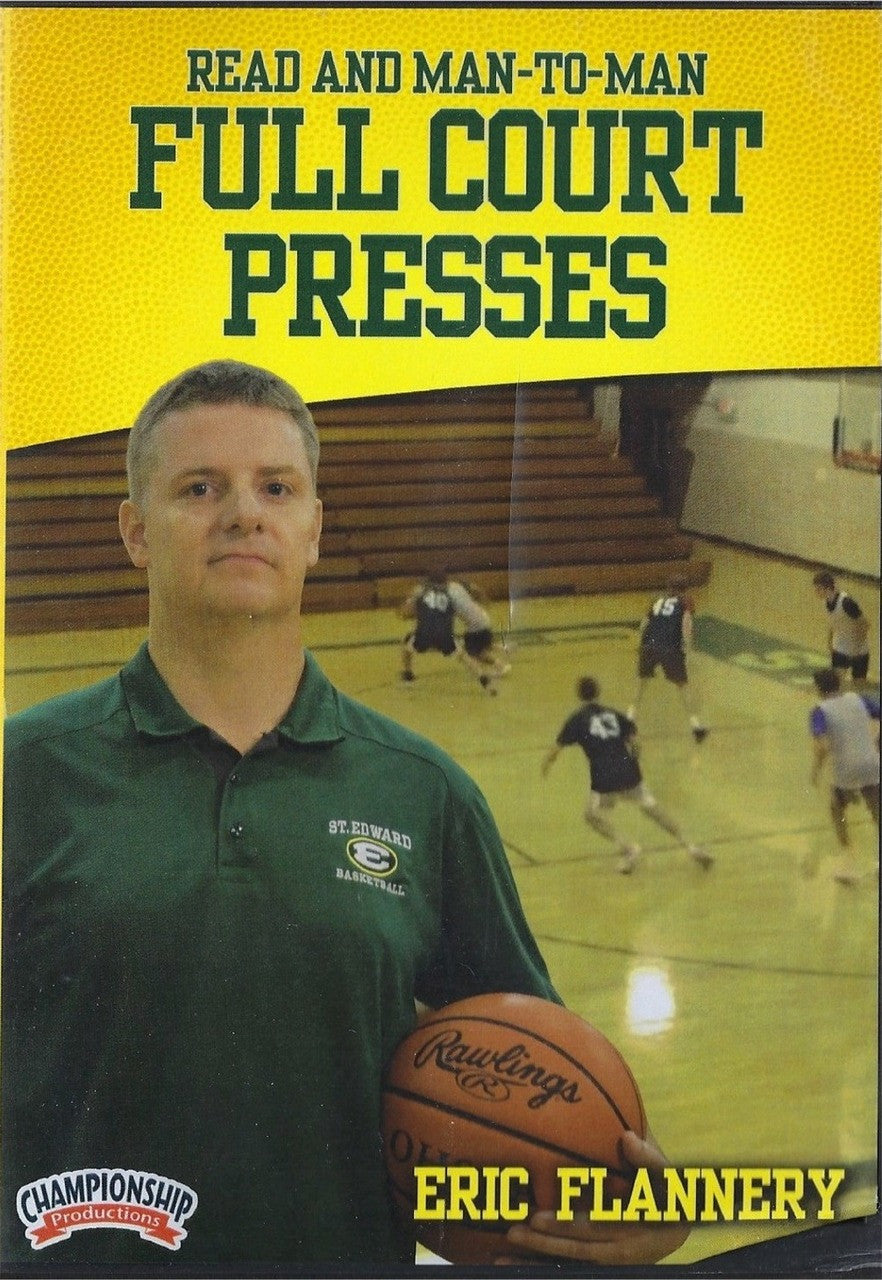 Read & Man To Man Full Court Press by Eric Flannery Instructional Basketball Coaching Video