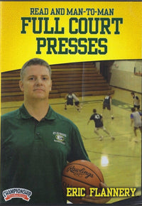 Thumbnail for Read & Man To Man Full Court Press by Eric Flannery Instructional Basketball Coaching Video