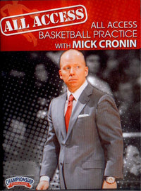 Thumbnail for All Access: Mick Cronin Basketball Practice by Mick Cronin Instructional Basketball Coaching Video