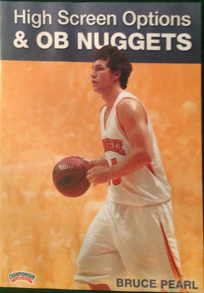 High Screen Options & Ob Nuggets by Bruce Pearl Instructional Basketball Coaching Video