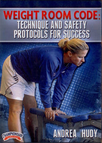 Thumbnail for Weight Room Code: Technique & Safety Protocols For Success by Andrea Hudy Instructional Basketball Coaching Video