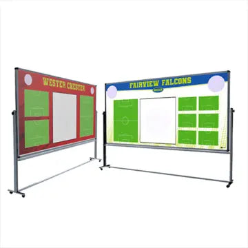Locker Room Custom Soccer Coaching Board Double Sided