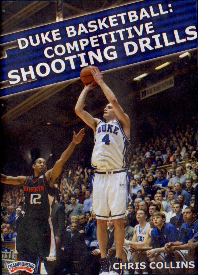Duke Basketball: Competitive Shooting Drills by Christopher Collins Instructional Basketball Coaching Video