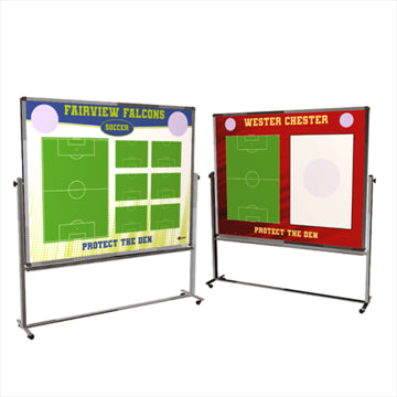 Locker Room Custom Soccer Coaching Board 48 X 96 Inches