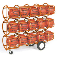 Thumbnail for Lockable Basketball Storage Rack