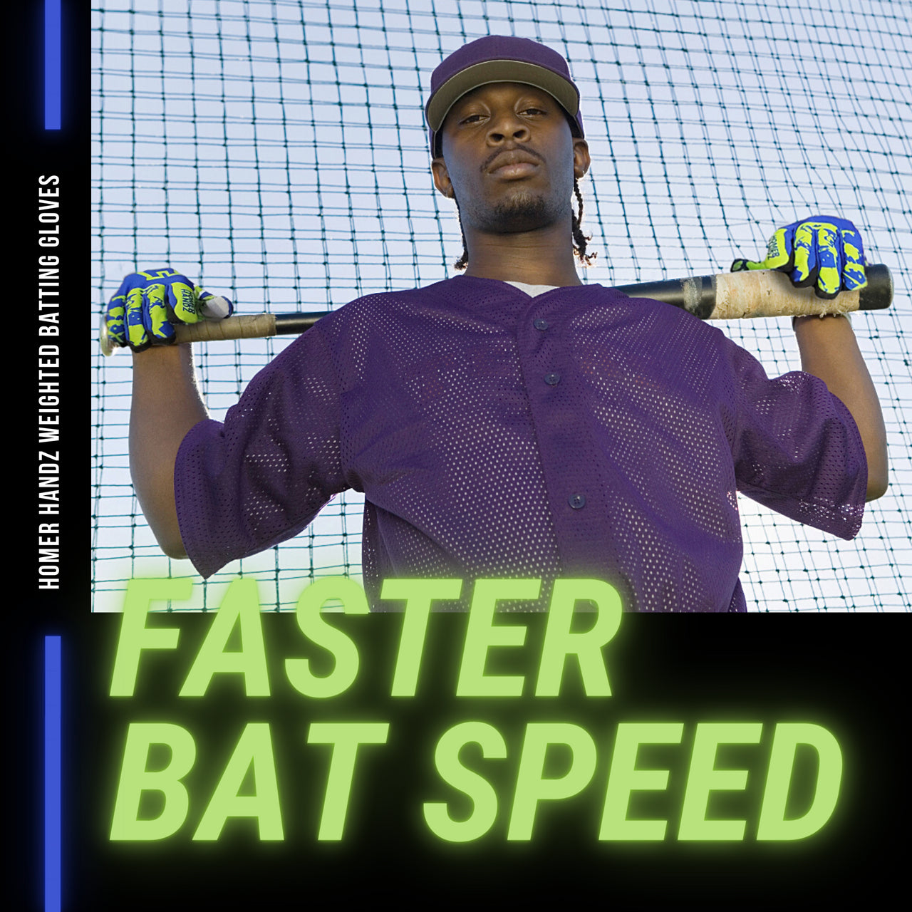 Homer Handz Weighted Batting Gloves Increase Bat Speed