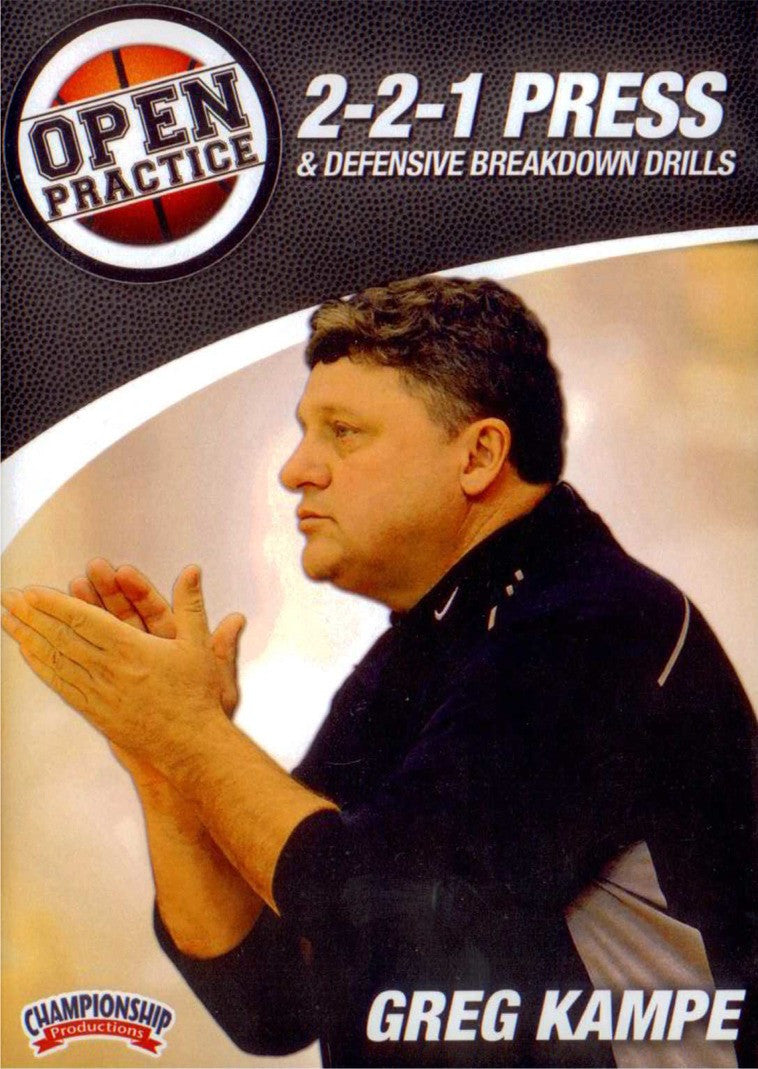2-2-1 Press & Defensive Breakdown Drills by Greg Kampe Instructional Basketball Coaching Video