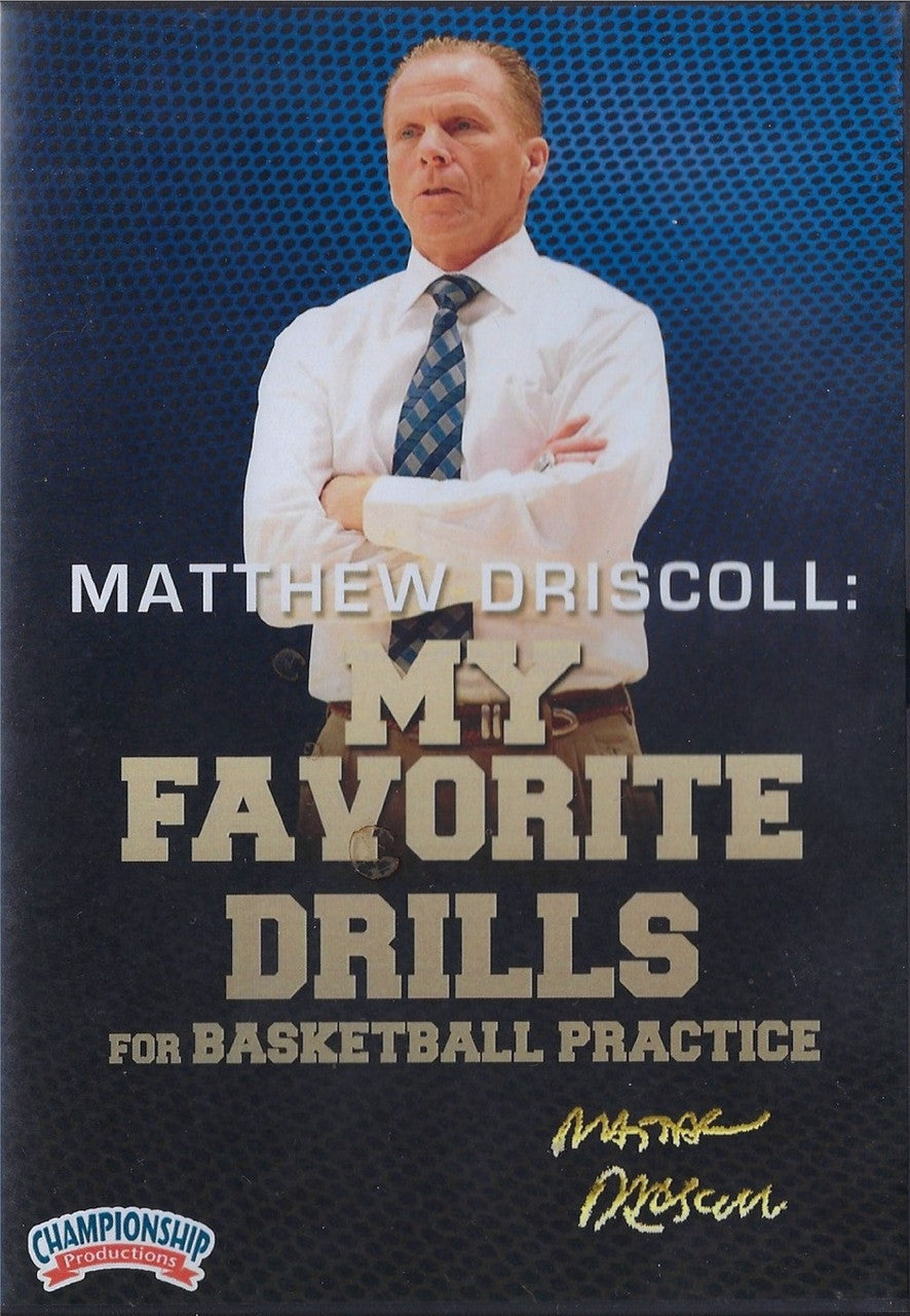 Matthew Driscoll's Favorite Basketball Drills by Matthew Driscoll Instructional Basketball Coaching Video