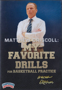 Thumbnail for Matthew Driscoll's Favorite Basketball Drills by Matthew Driscoll Instructional Basketball Coaching Video