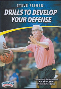 Thumbnail for Drills to Develop Your Defense by Steve Fisher Instructional Basketball Coaching Video