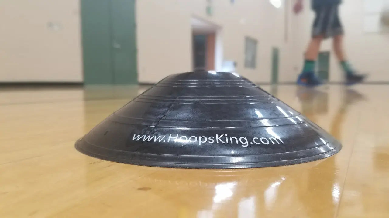 black agility cones