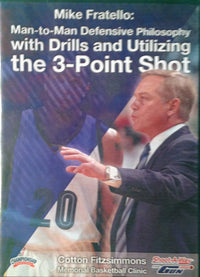 Thumbnail for Man To Man Defensive Philosophy by Mike Fratello Instructional Basketball Coaching Video