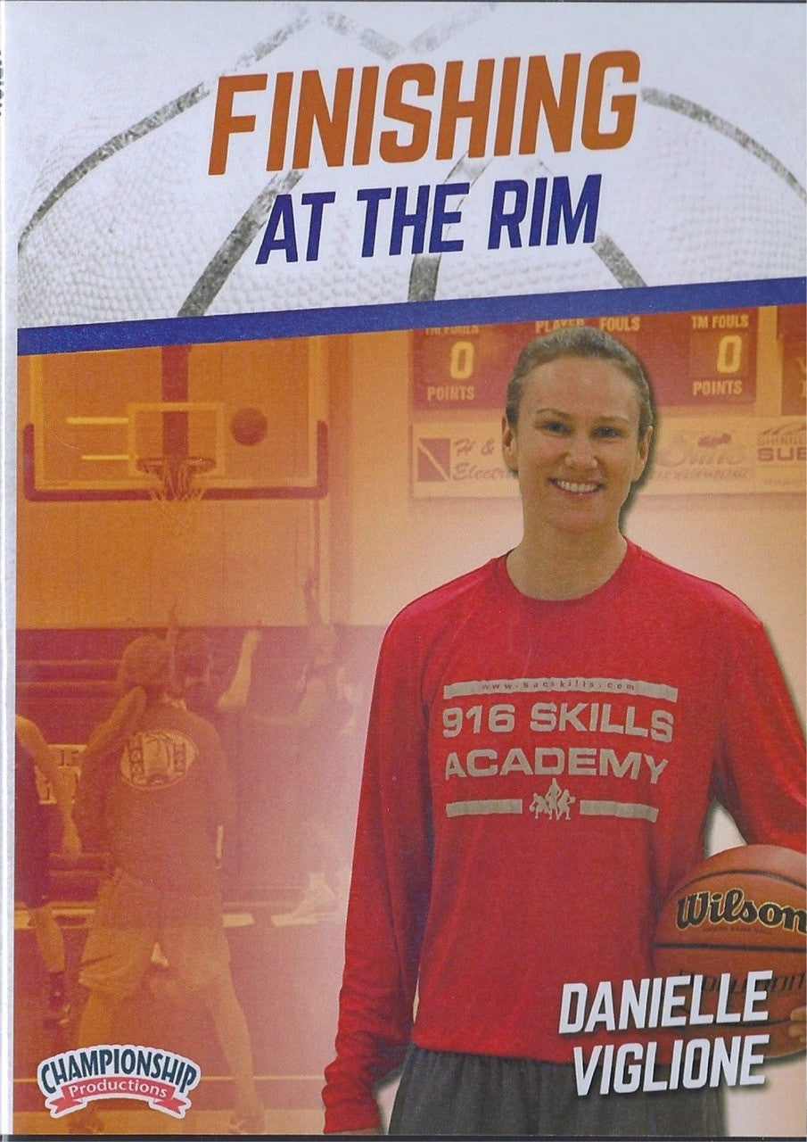 Finishing At The Rim by Danielle Viglione Instructional Basketball Coaching Video
