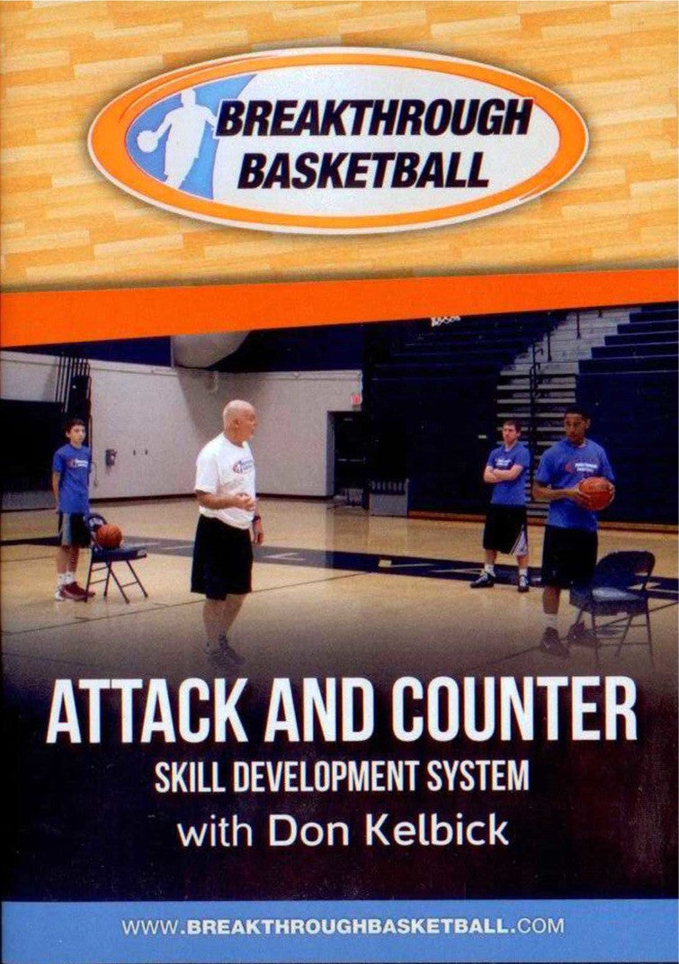 Attack & Counter Skill Development Don Kelbick by Don Kelbick Instructional Basketball Coaching Video