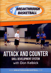 Thumbnail for Attack & Counter Skill Development Don Kelbick by Don Kelbick Instructional Basketball Coaching Video