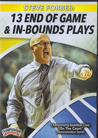 Thumbnail for 13 End Of Game & In Bound Plays by Steve Forbes Instructional Basketball Coaching Video