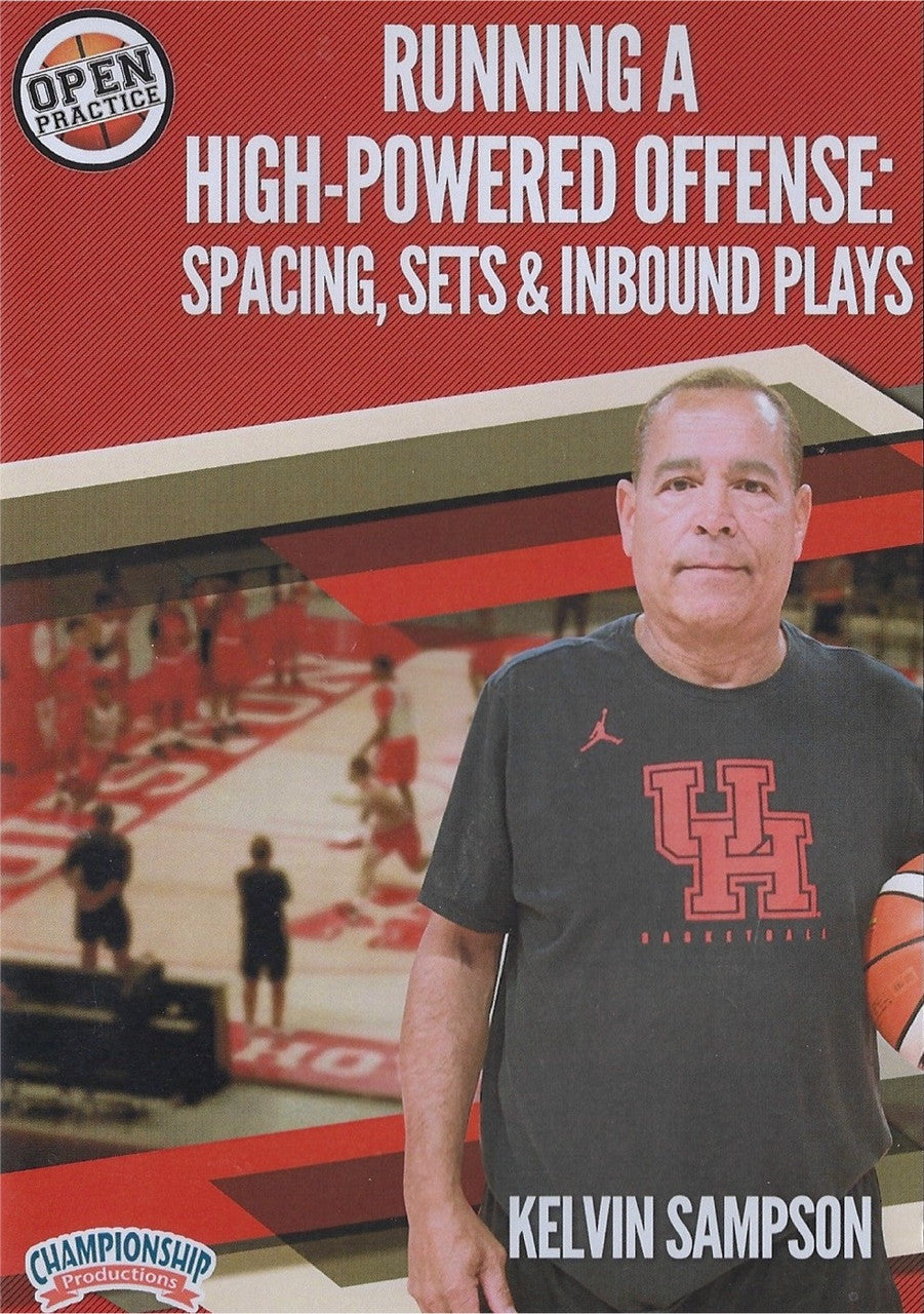 Running a High Powered Basketball Offense: Spacing, Sets, & Inbound Plays by Kelvin Sampson Instructional Basketball Coaching Video