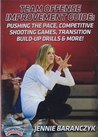 Thumbnail for Team Offense Improvement Guide by Jennie Baranczyk Instructional Basketball Coaching Video