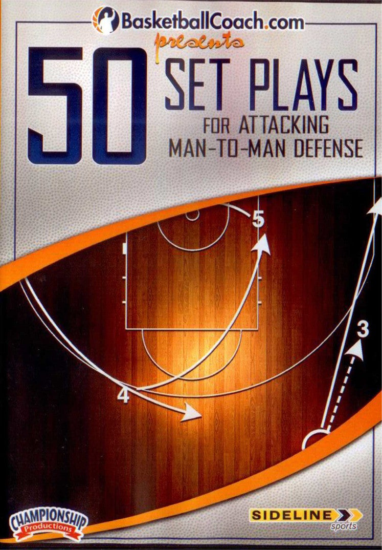 50 Set Plays For Attacking Man To Man Defense by Mike Krzyzewski Instructional Basketball Coaching Video