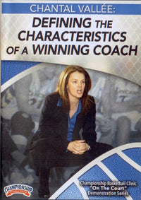 Thumbnail for Defining The  Characteristics Of A Winning Coach by Chantal Vallee Instructional Basketball Coaching Video