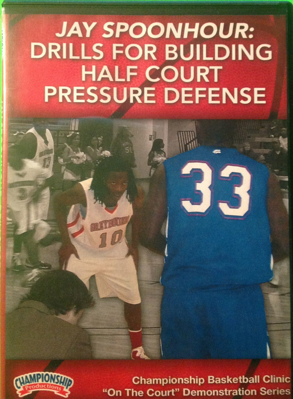 Drills For Building Half Court Pressure Defense by Jay Spoonhour Instructional Basketball Coaching Video