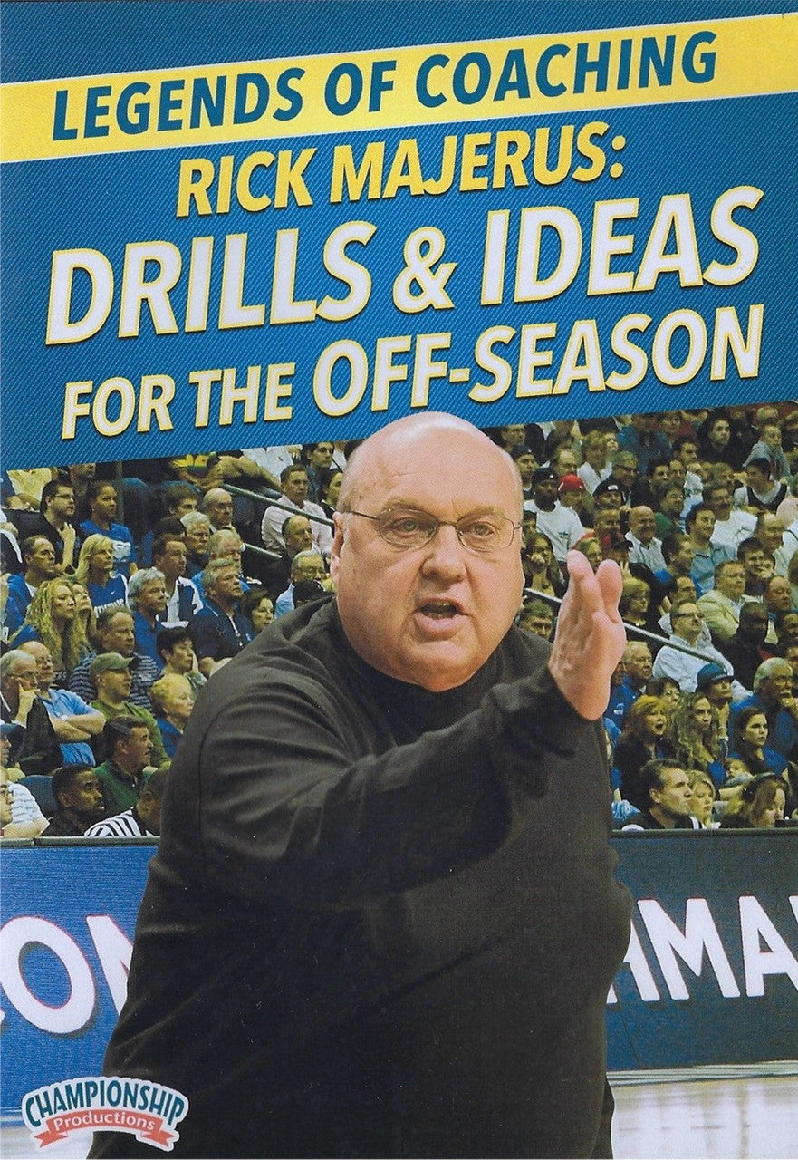 Rick Majerus Drills & Ideas for the Off Season by Rick Majerus Instructional Basketball Coaching Video