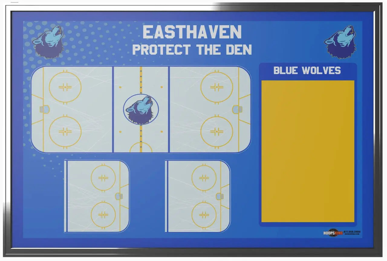 Custom Ice Hockey Wall Locker Room