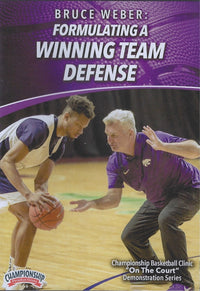 Thumbnail for Formulating a Winning Team Defense by Bruce Weber Instructional Basketball Coaching Video