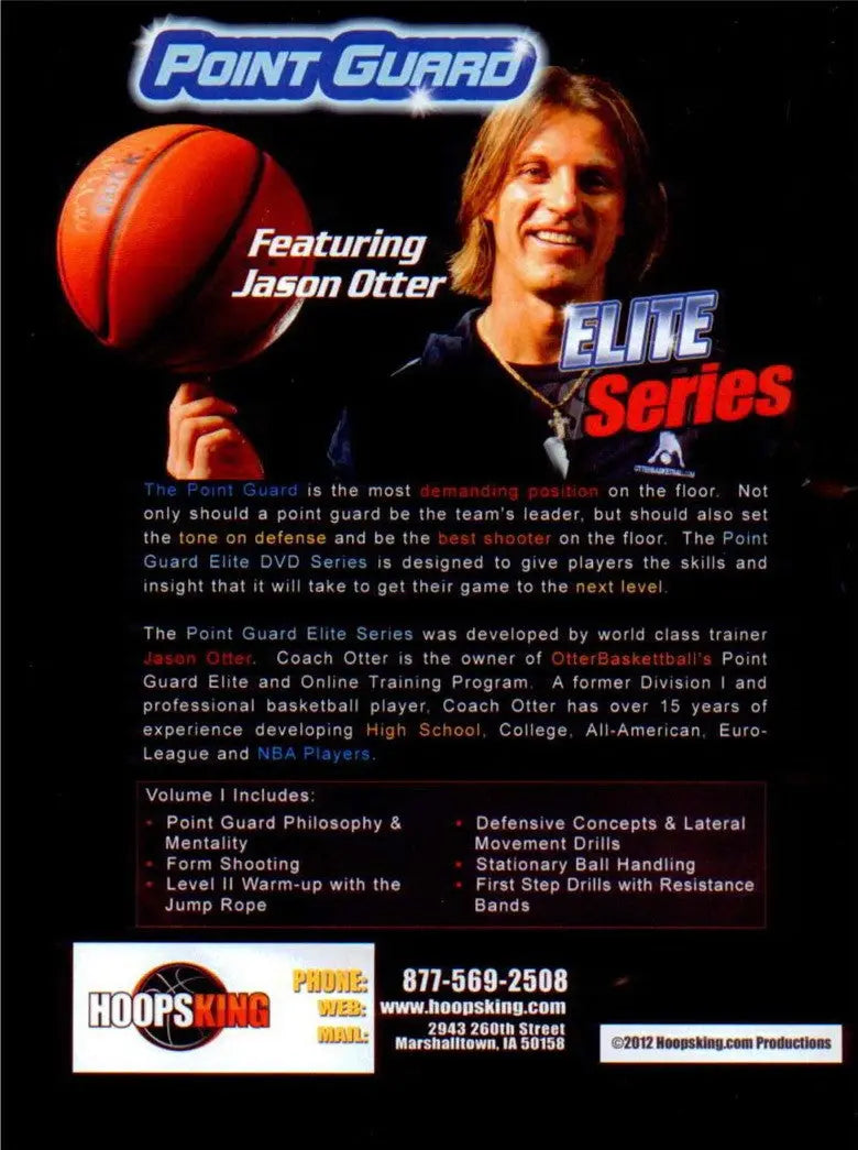 Jason Otter Point Guard Elite videos.