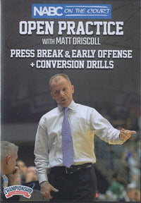 Thumbnail for Press Break & Early Offense, & Conversion Drills by Matt Driscoll Instructional Basketball Coaching Video