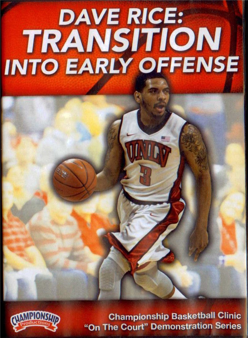 Transition Into Early Offense by Dave Rice Instructional Basketball Coaching Video